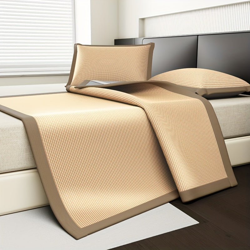 Mattress Protector Ice Silk Cooling 2-3 Piece Set