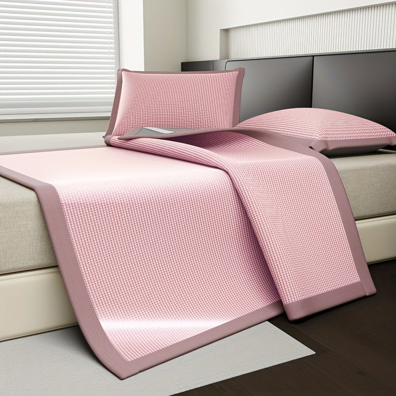 Mattress Protector Ice Silk Cooling 2-3 Piece Set