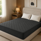 Mattress Protector Quilted Noiseless Waterproof 18 Inch Deep Pocket