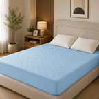 Mattress Protector Quilted Noiseless Waterproof 18 Inch Deep Pocket