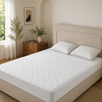 Mattress Protector Quilted Noiseless Waterproof 18 Inch Deep Pocket