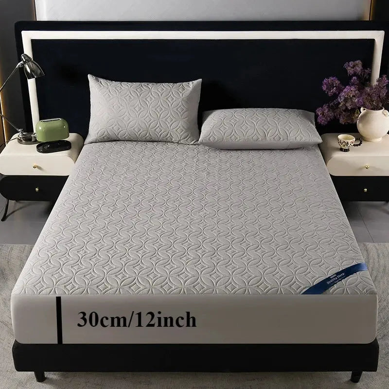 Mattress Protector Quilted & Waterproof Deep Pocket
