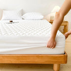 Mattress Protector Quilted & Waterproof Fitted Microfiber Machine Washable