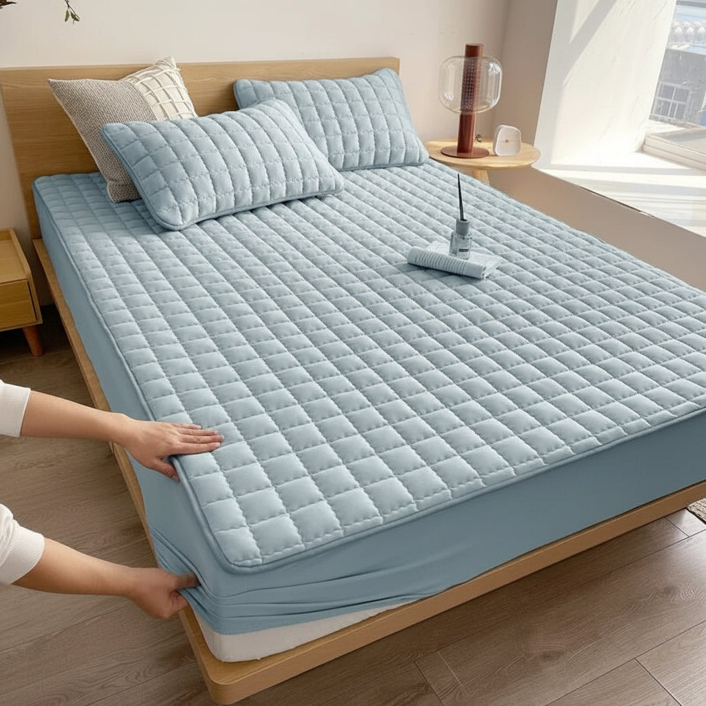 Mattress Protector Waterproof & Breathable Machine-Washable