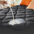 Mattress Protector Waterproof Quilted & Breathable Fits 18 Inch