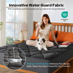 Mattress Protector Waterproof Quilted & Breathable Fits 18 Inch