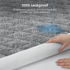Mattress Topper Cooling Breathable Leakproof & Snug Fit