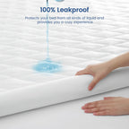 Mattress Topper Cooling Breathable Leakproof & Snug Fit