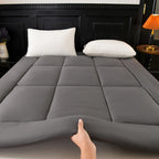 Mattress Topper Plush Pillow Top Deep Pocket Fit Breathable