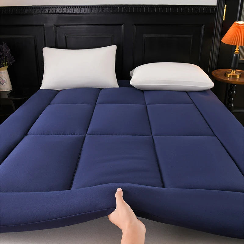 Mattress Topper Plush Pillow Top Deep Pocket Fit Breathable