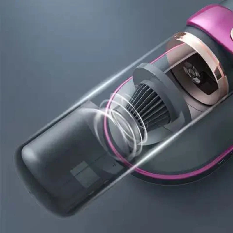 Mattress Vacuum Cleaner Cordless Vibrating Brush HEPA Filtration