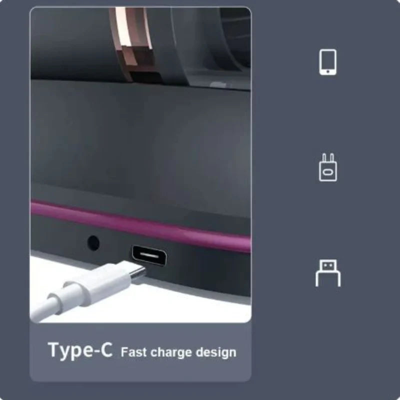 Mattress Vacuum Cleaner Cordless Vibrating Brush HEPA Filtration