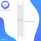 Mattress Wedge Gap Filler Foam Core & Double Tension Strap