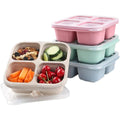 Meal Prep Box 4-Compartment BPA-Free Microwave & Dishwasher Safe