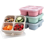 Meal Prep Box 4-Compartment BPA-Free Microwave & Dishwasher Safe