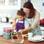 Meal Prep Box 4-Compartment BPA-Free Microwave & Dishwasher Safe