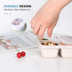 Meal Prep Box 4-Compartment BPA-Free Microwave & Dishwasher Safe