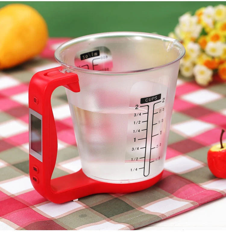 Measuring Cup Scale Integrated LCD Display & Tare Multi-Unit
