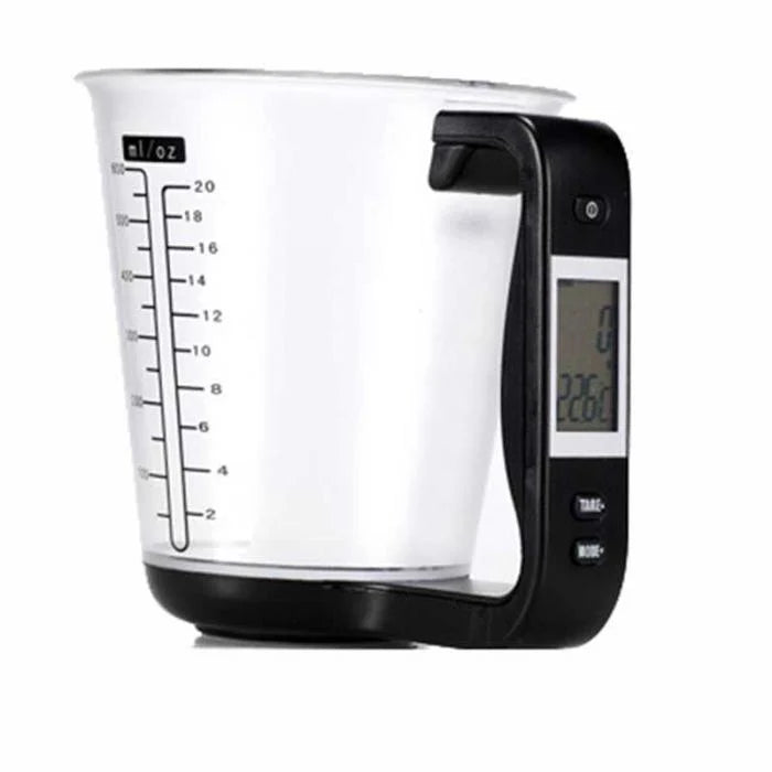 Measuring Cup Scale Integrated LCD Display & Tare Multi-Unit