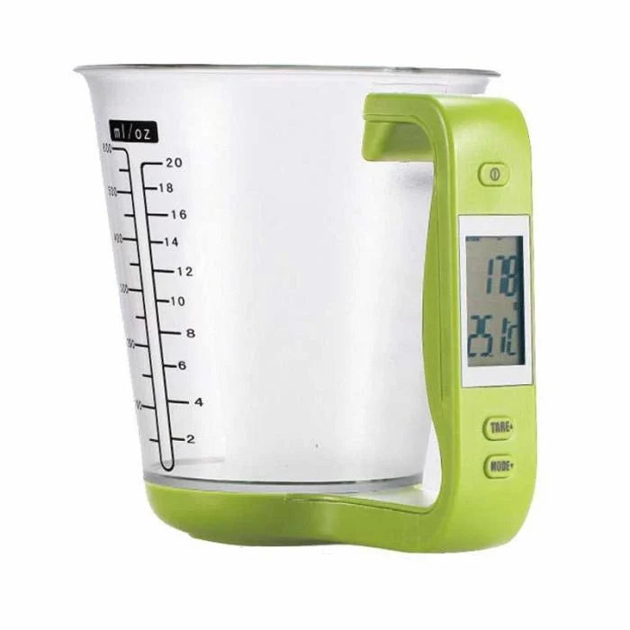 Measuring Cup Scale Integrated LCD Display & Tare Multi-Unit