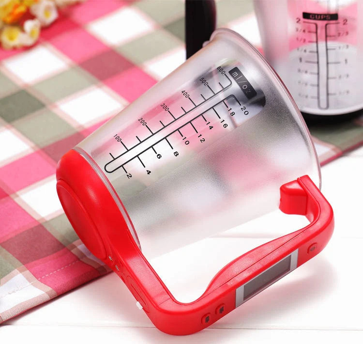 Measuring Cup Scale Integrated LCD Display & Tare Multi-Unit