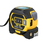 Measuring Tape 3-in-1 Laser Rangefinder Backlit LCD