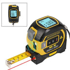Measuring Tape 3-in-1 Laser Rangefinder Backlit LCD