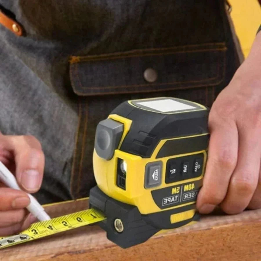 Measuring Tape 3-in-1 Laser Rangefinder Backlit LCD