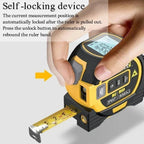 Measuring Tape 3-in-1 Laser Rangefinder Backlit LCD