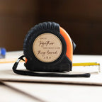 Measuring Tape & Hammer Set Laser Engraved Wood Handle