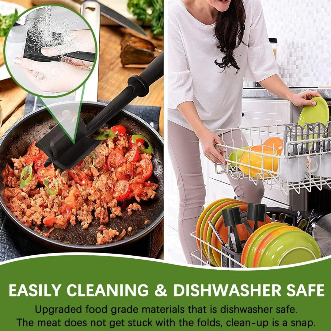 Meat Chopper Heat-Resistant Nylon Non-Scratch