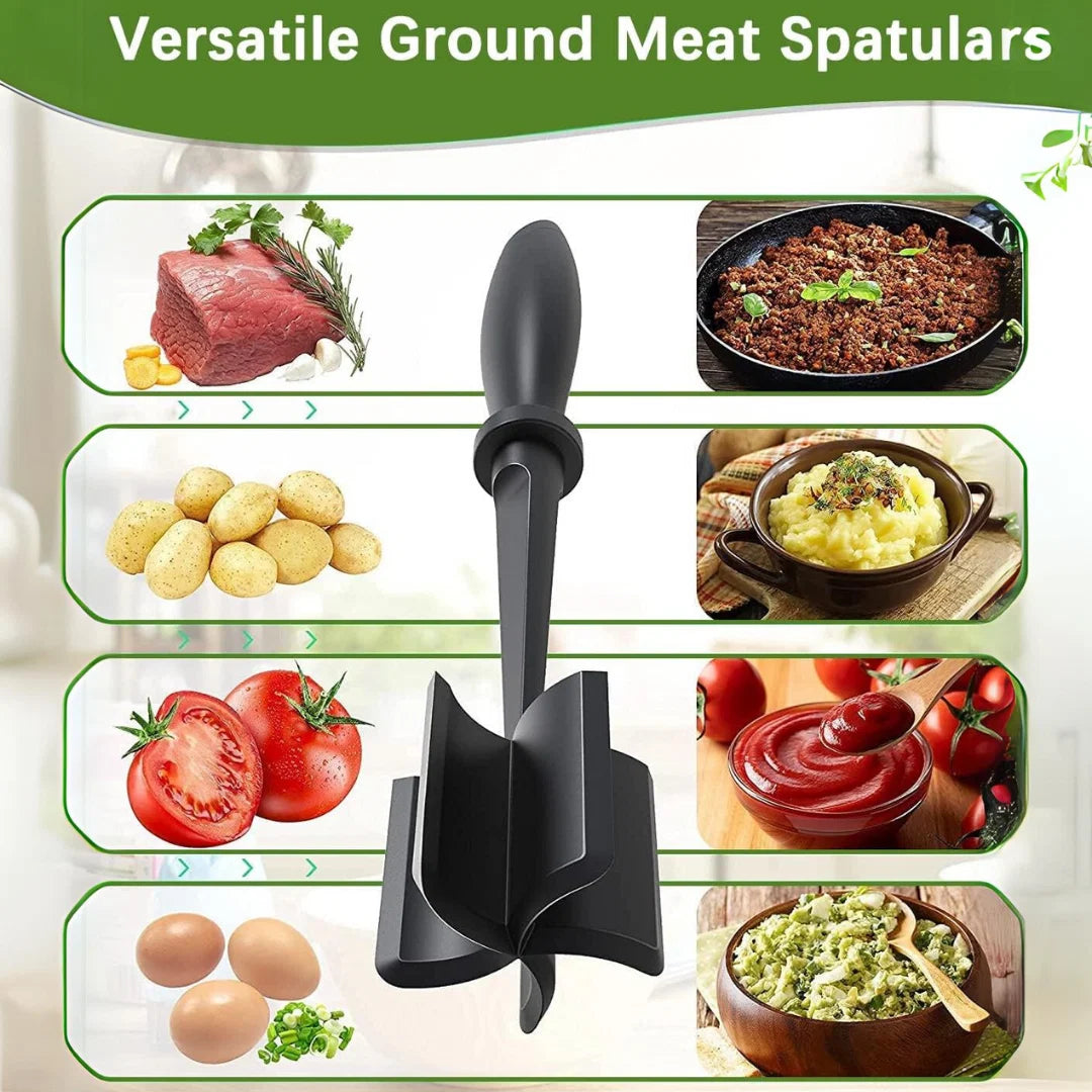 Meat Chopper Heat-Resistant Nylon Non-Scratch