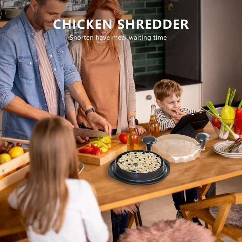 Meat Shredder Blade-Free Transparent Lid Dishwasher Safe