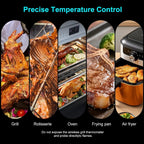 Meat Thermometer Bluetooth Dual Probe Water-Resistant
