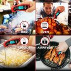 Meat Thermometer Instant-Read Stainless Steel Probe