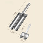 Meatball Maker Stainless Steel Multi-Slot & Easy-Release
