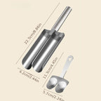 Meatball Maker Stainless Steel Multi-Slot & Easy-Release