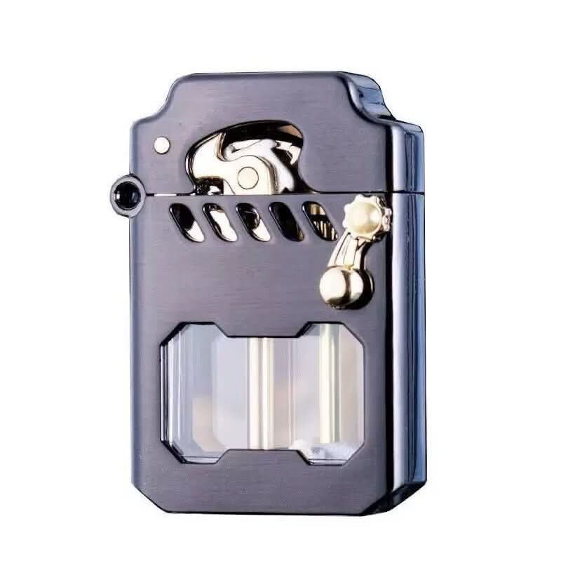 Mechanical Lighter Windproof Gear-Driven Metal Housing
