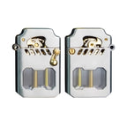 Mechanical Lighter Windproof Gear-Driven Metal Housing