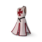 Medieval Knight Costume Tunic & Cloak Cross Emblem