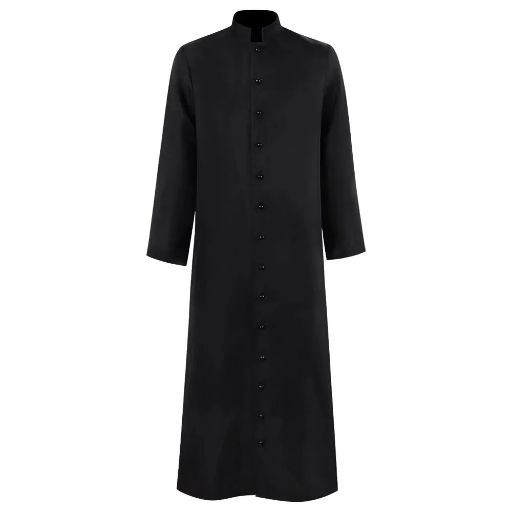Medieval Robe Full-Length Hooded Soft Breathable