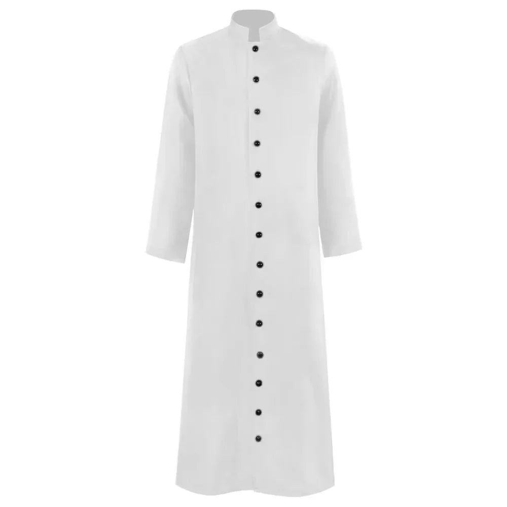 Medieval Robe Full-Length Hooded Soft Breathable