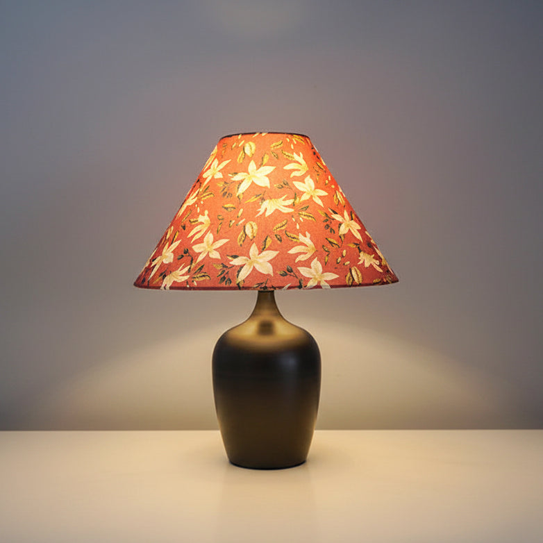 Meiping-Inspired Dimmable Linen Shade Table Lamp