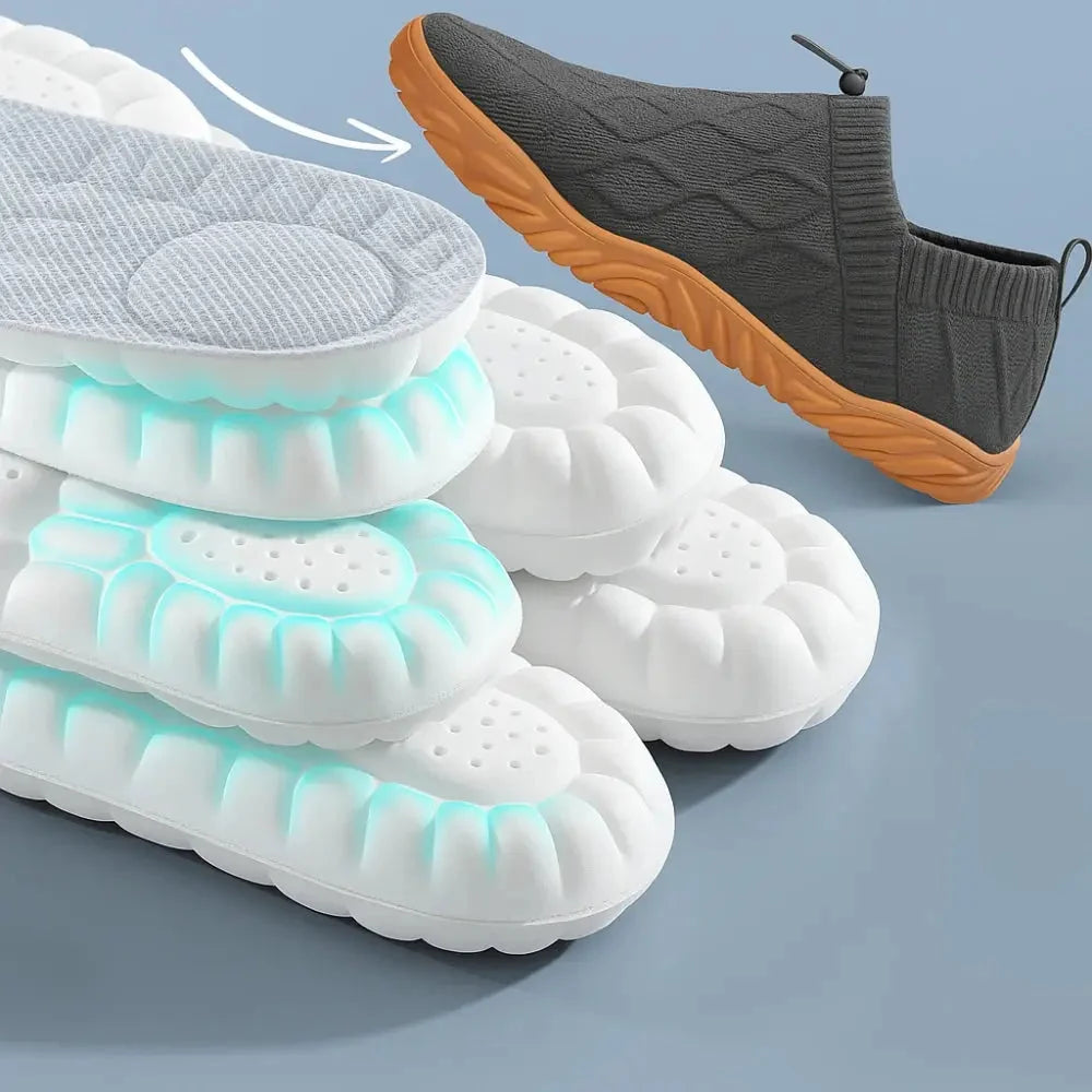 Memory Foam Insoles Arch Support Trim To Fit