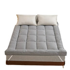 Memory Foam Mattress Topper Foldable Cooling Gel & Removable Cover