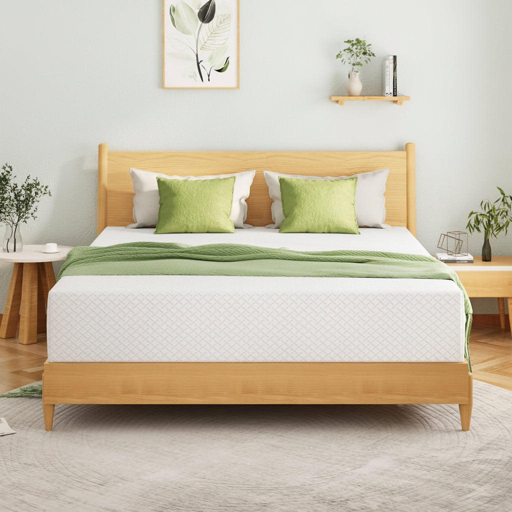 Memory Foam Mattress Twin Adaptive Support & Quilted Cover