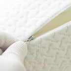 Memory Foam Neck Pillow Contoured Support & Cotton Cover