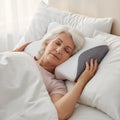 Memory Foam Neck Pillow Ergonomic Cervical Support Washable Cover