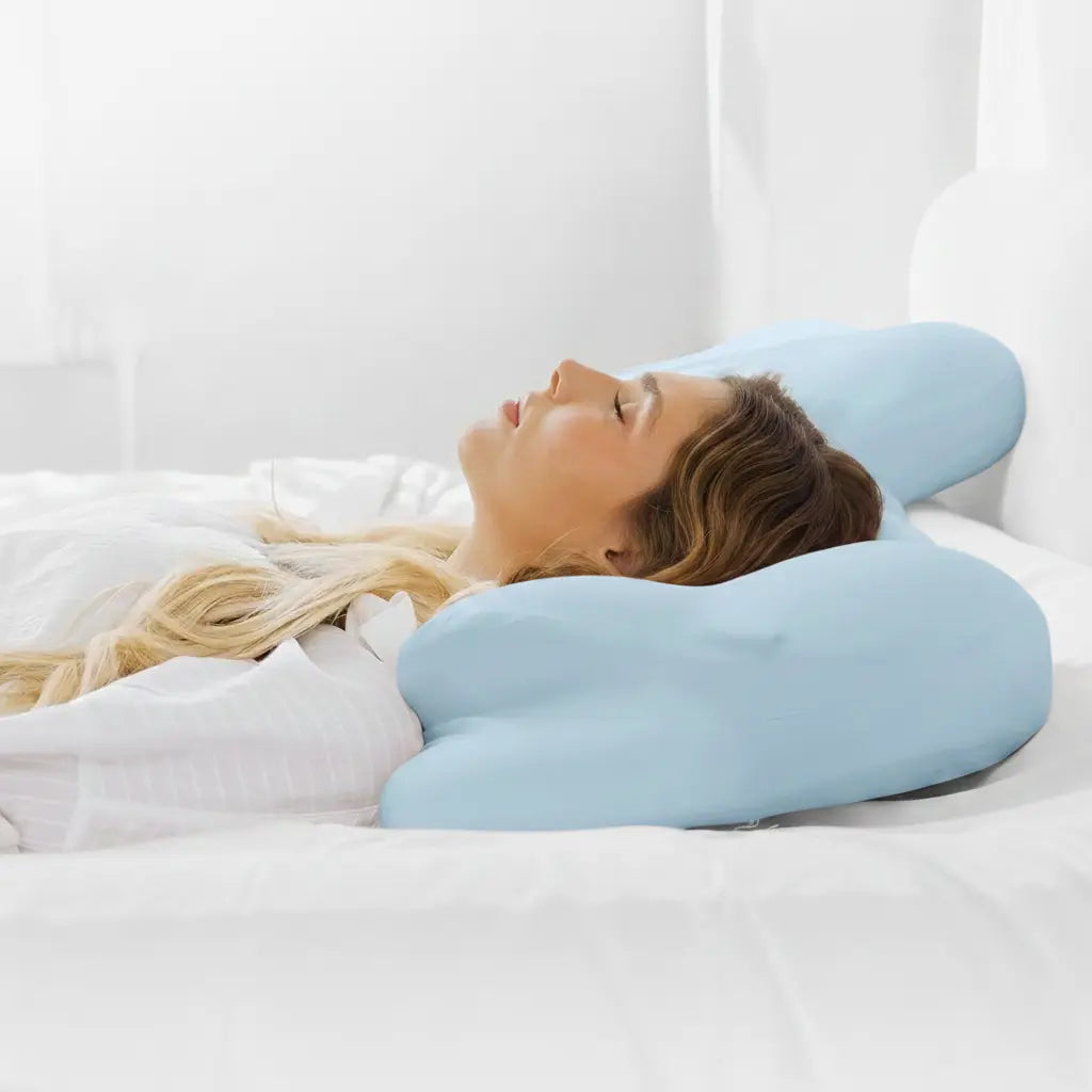 Memory Foam Pillow Adjustable Fill & Dual Height