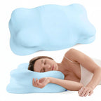 Memory Foam Pillow Adjustable Fill & Dual Height